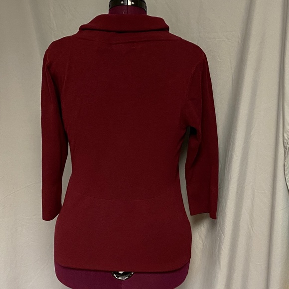 Laura Leigh Ltd turtleneck cowl neck sweater - Picture 3 of 4